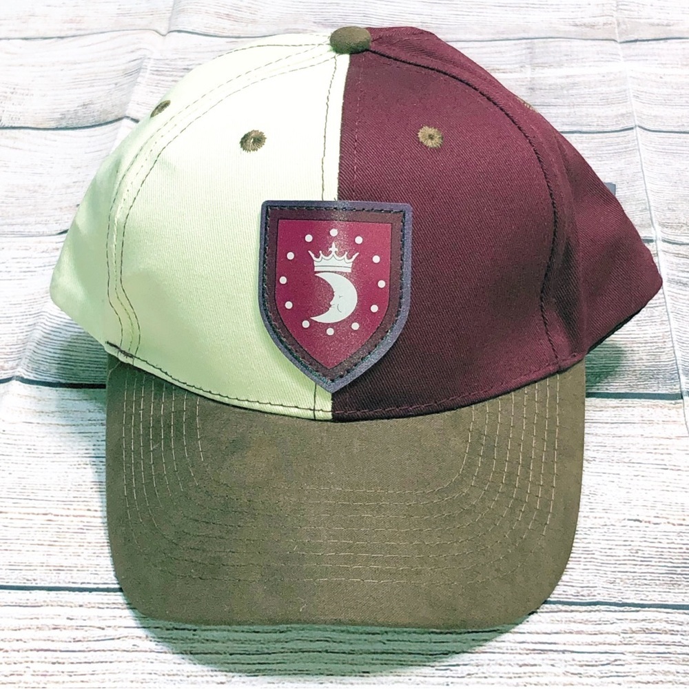 NWT Supernatural Culturefly Burgandy and Cream Queen of Moondoor Hat